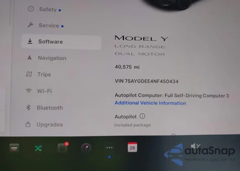 2022 Tesla Model Y Long Range Dual Motor All-Wheel Drive из США, поврежденный, VIN 7SAYGDEE4NF450434